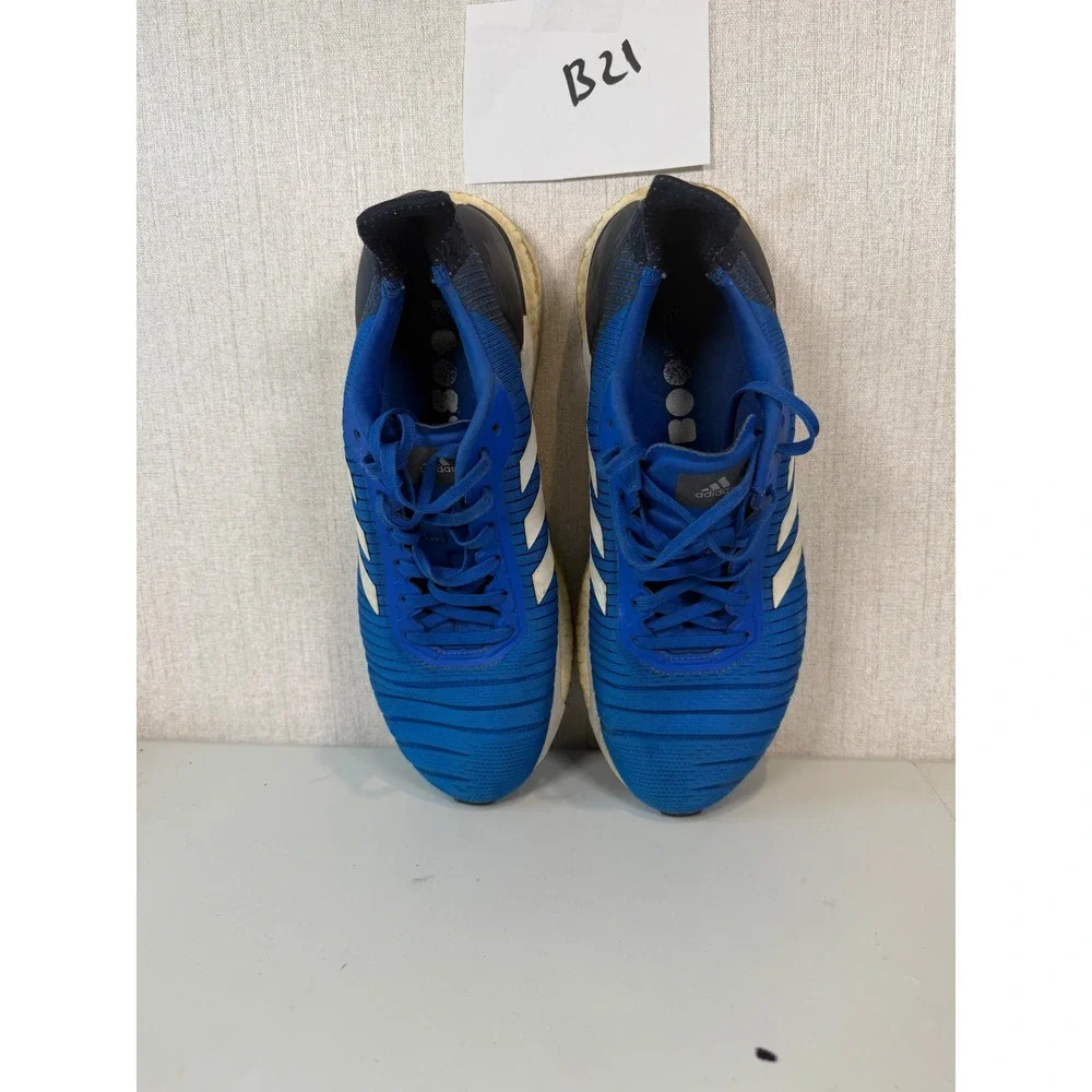 Adidas Men's Continental Boost Solar Glide, Blue and‎ White, Size 9